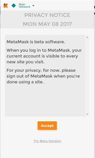 MetaMask(メタマスク)プライバシーポリシー